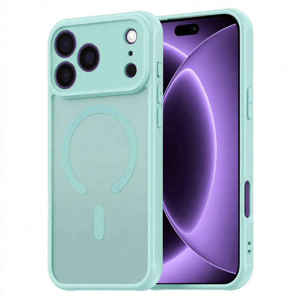 Husă Techsuit HaloFrost II MagSafe iPhone 18 Pro / 17 Pro – Verde mentă – imagine 15