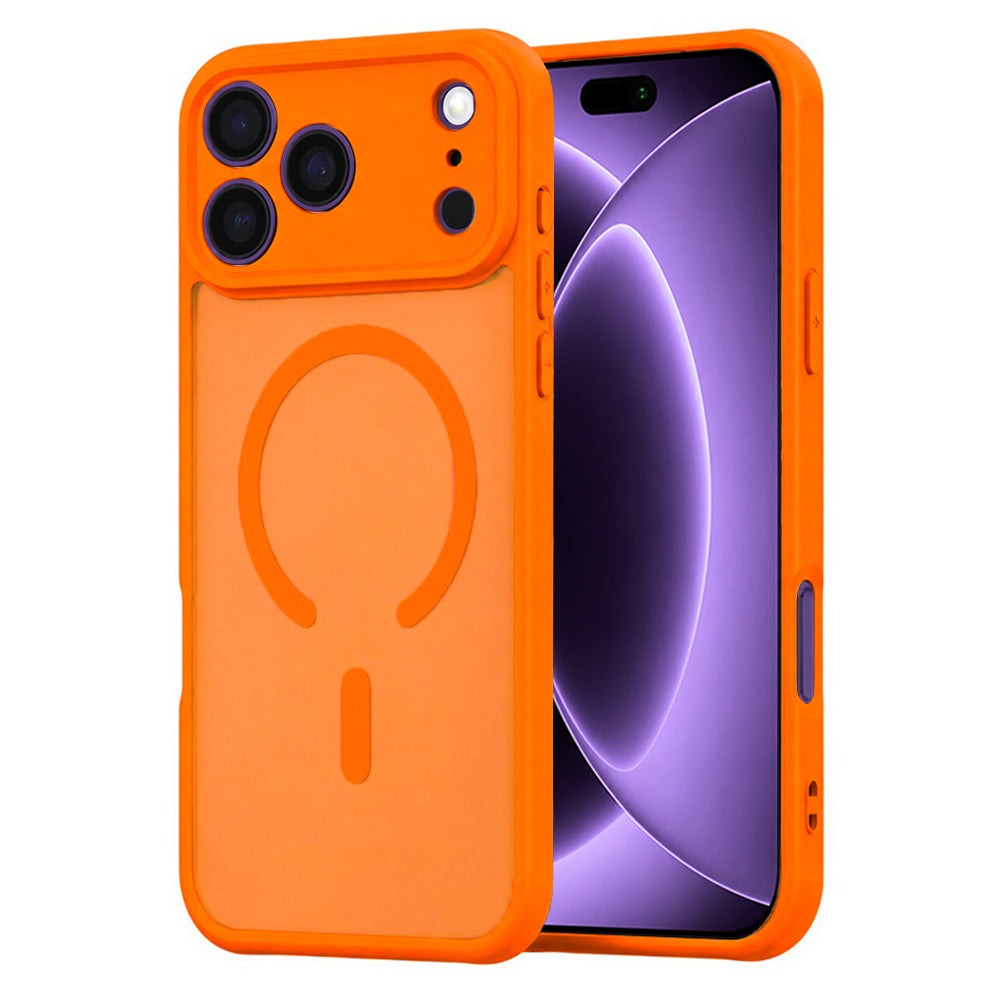 Husă Techsuit HaloFrost II MagSafe iPhone 18 Pro / 17 Pro – Portocaliu – imagine 7