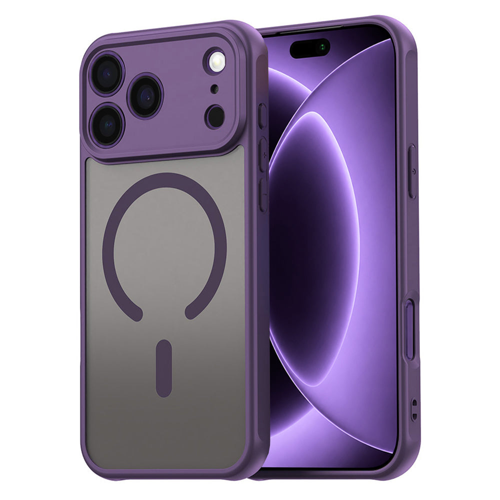 Husă Techsuit HaloFrost II MagSafe iPhone 18 Pro / 17 Pro – Mov – imagine 1