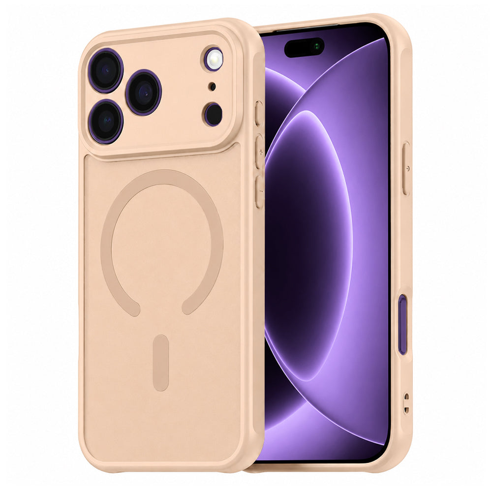 Husă Techsuit HaloFrost II MagSafe iPhone 18 Pro / 17 Pro – Auriu – imagine 3