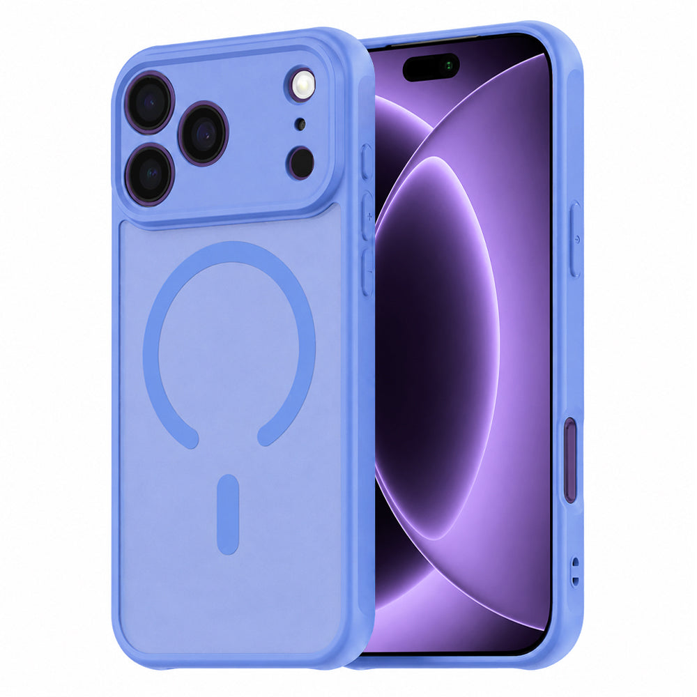 Husă Techsuit HaloFrost II MagSafe iPhone 18 Pro / 17 Pro – Bleu – imagine 19
