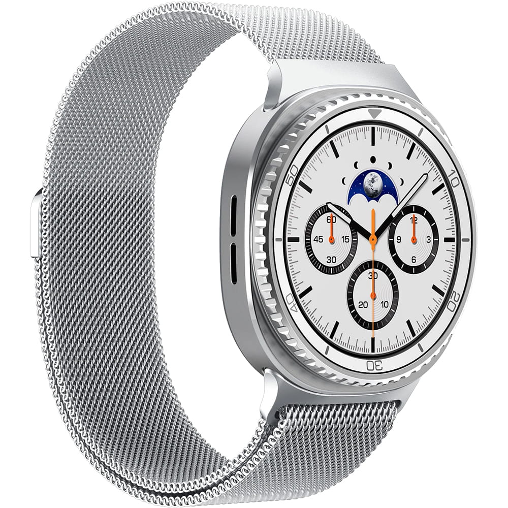 Curea din plasă de oțel inoxidabil Spigen Metal Fit Samsung Galaxy Watch9 / Watch8 / Watch8 Classic – imagine 3