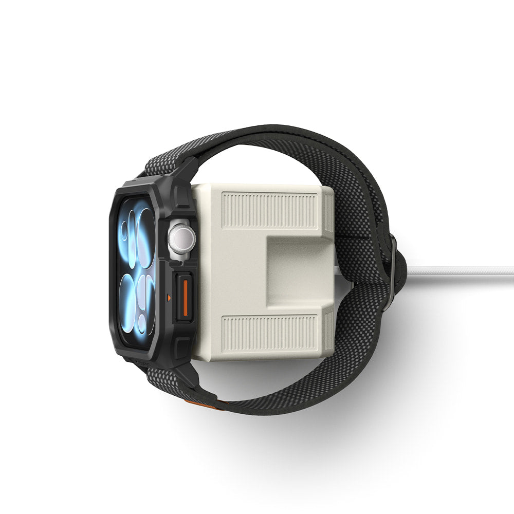 Stand Spigen Classic LS pentru Apple Watch, design retro, unghi de 65° – imagine 6
