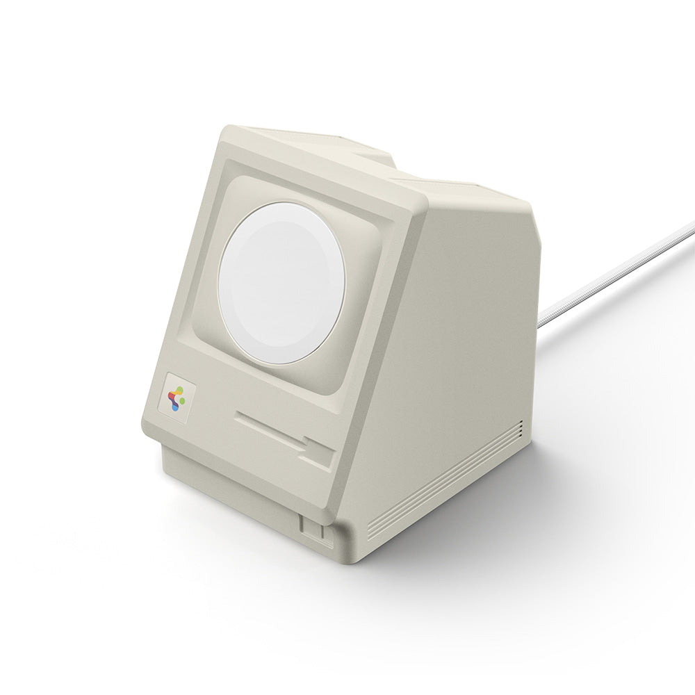 Stand Spigen Classic LS pentru Apple Watch, design retro, unghi de 65° – imagine 3