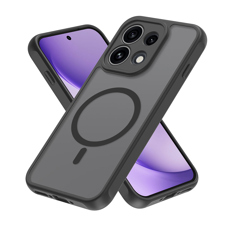 Husă Oppo Reno16 F / Reno16 FS Techsuit HaloFrost II MagSafe, negru – imagine 5