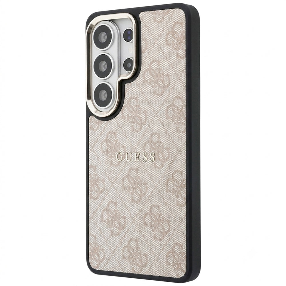 Husă Guess Samsung Galaxy S26 Ultra 4G Embossed Ring MagSafe, roz – imagine 4