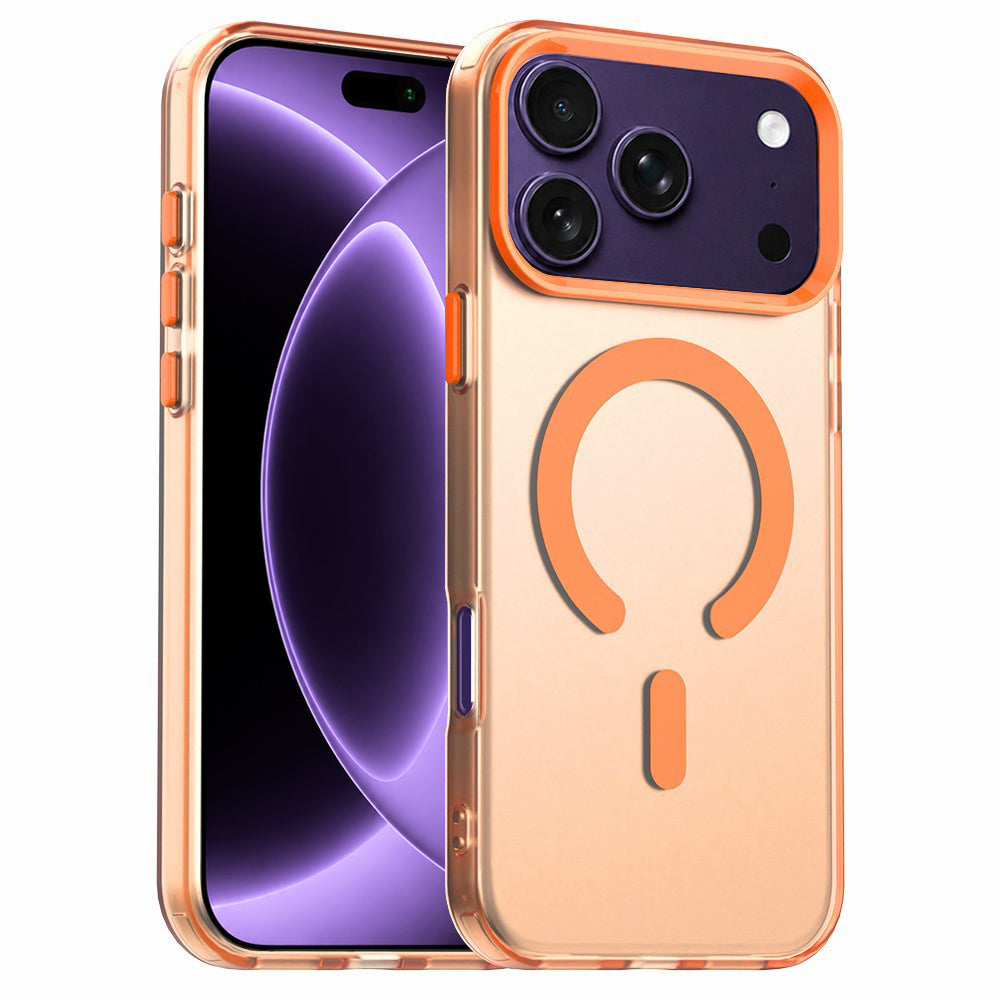 Husă Techsuit CandyCase MagSafe iPhone 18 Pro / 17 Pro – Portocaliu – imagine 6