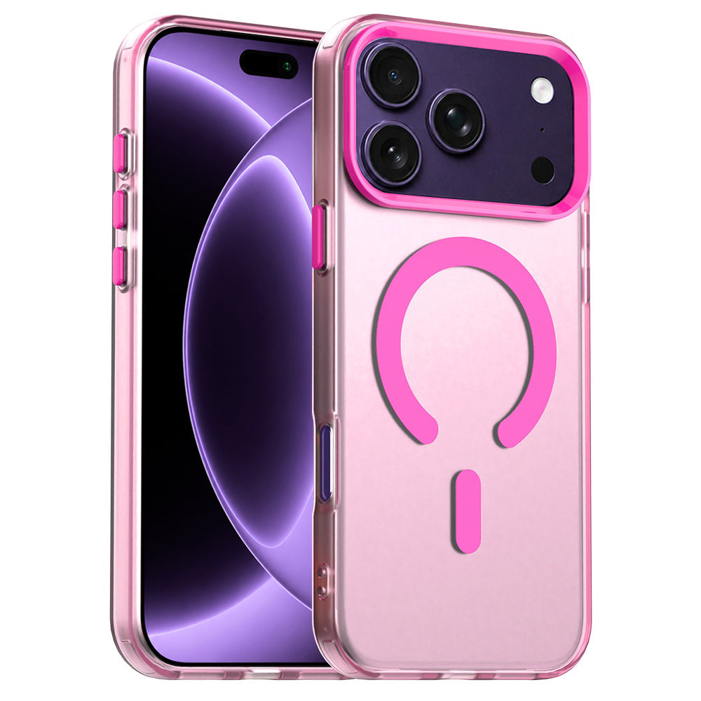 Husă Techsuit CandyCase MagSafe iPhone 18 Pro / 17 Pro – Roz – imagine 5
