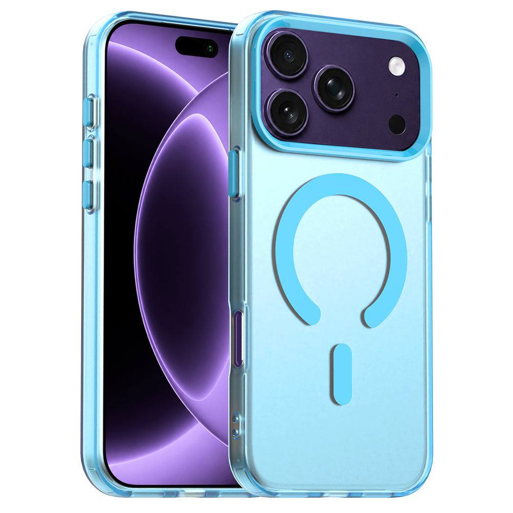 Husă Techsuit CandyCase MagSafe iPhone 18 Pro / 17 Pro – Albastru – imagine 1