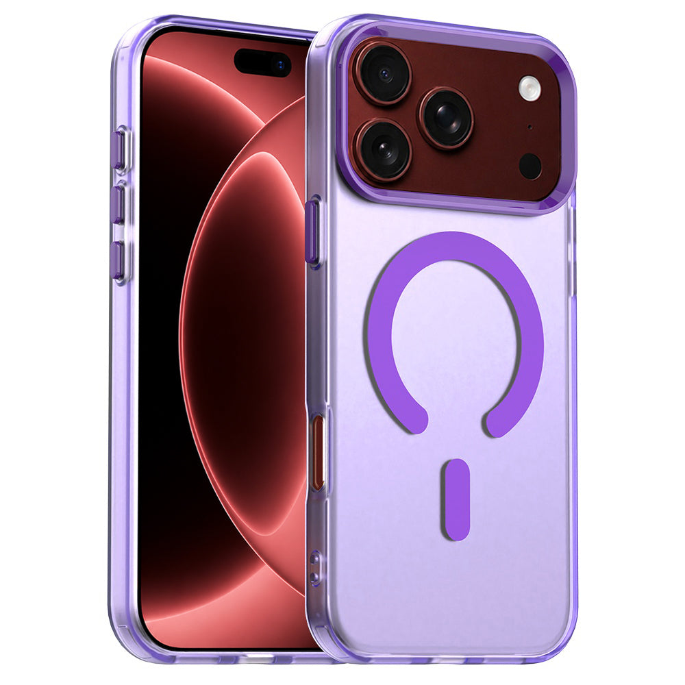 Husă Techsuit CandyCase MagSafe iPhone 18 Pro Max / 17 Pro Max – Mov – imagine 2