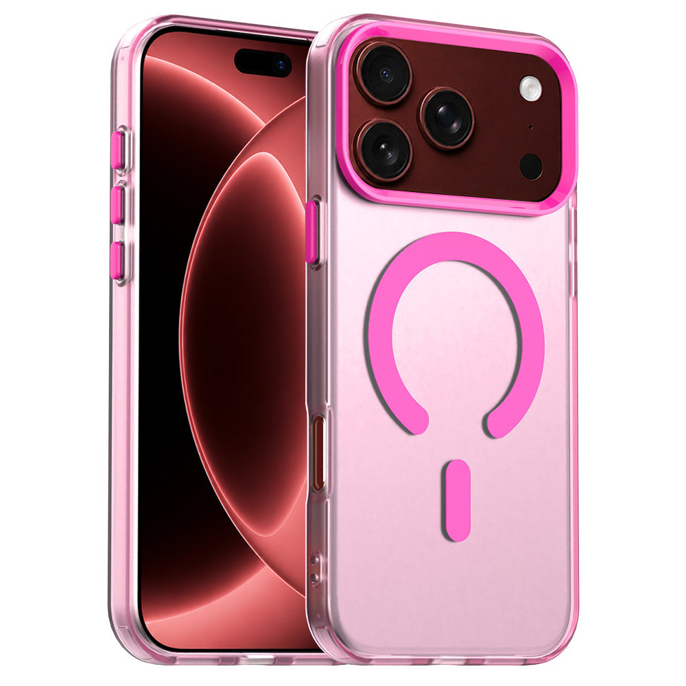 Husă Techsuit CandyCase MagSafe iPhone 18 Pro Max / 17 Pro Max – Roz – imagine 5
