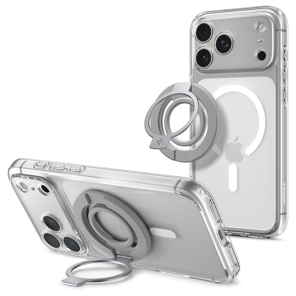 Inel MagSafe Spigen Dual Pop S – Gri – imagine 8