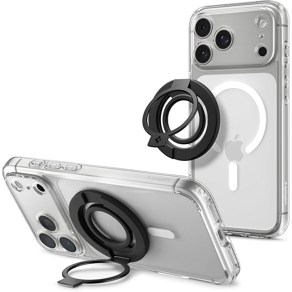 Inel MagSafe Spigen Dual Pop S – Negru – imagine 1
