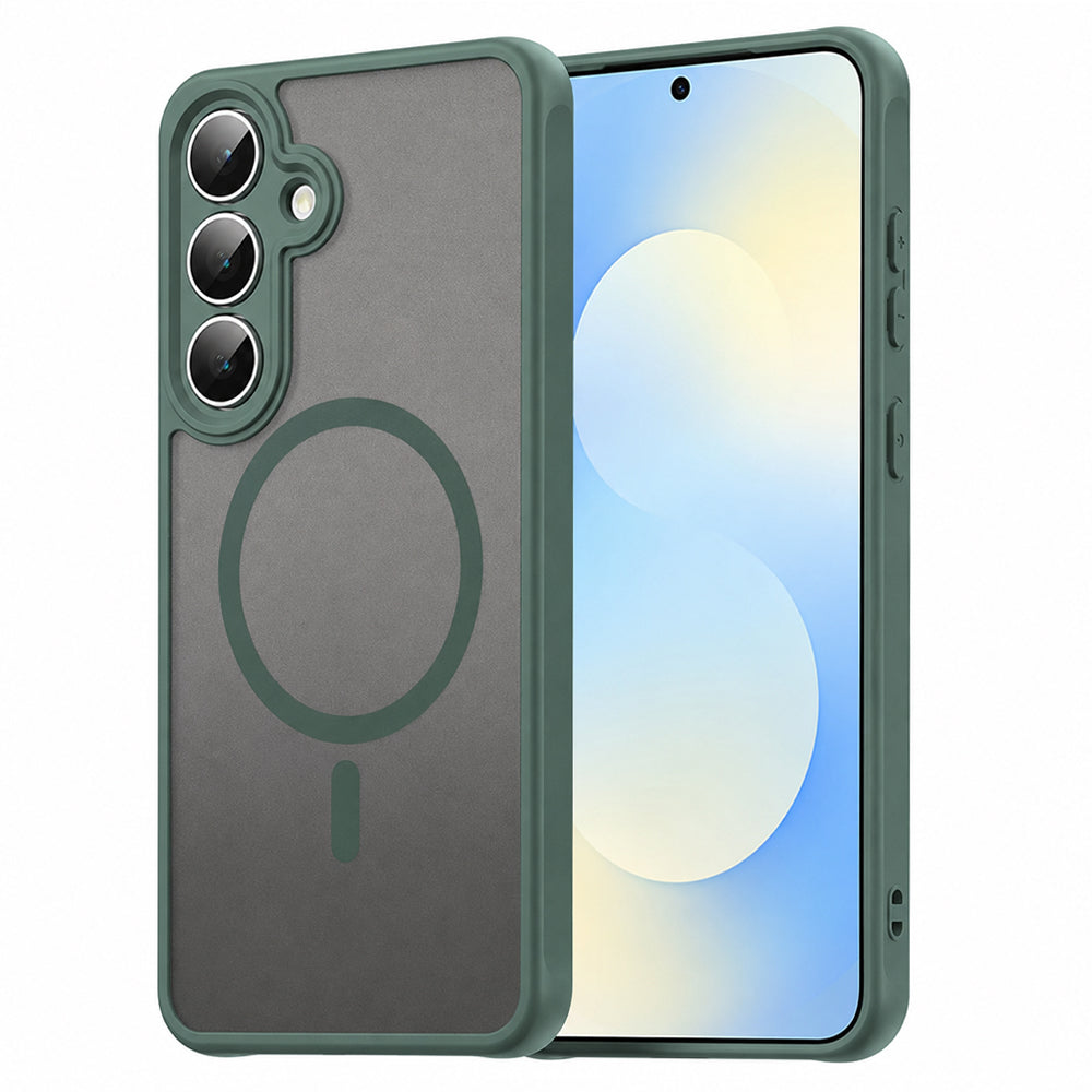 Husă Techsuit HaloFrost II MagSafe Galaxy S25 FE – Verde – imagine 3