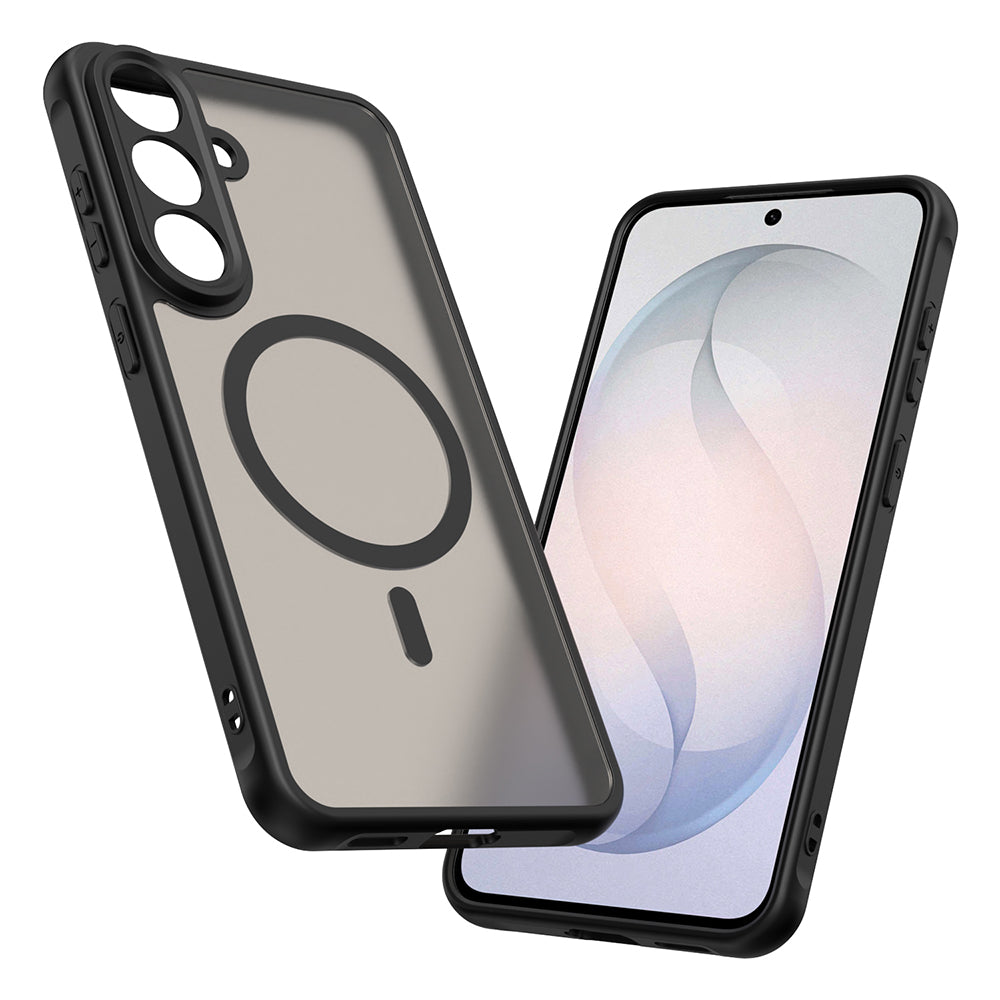 Husă Techsuit HaloFrost II MagSafe Galaxy S26 FE – Negru – imagine 6