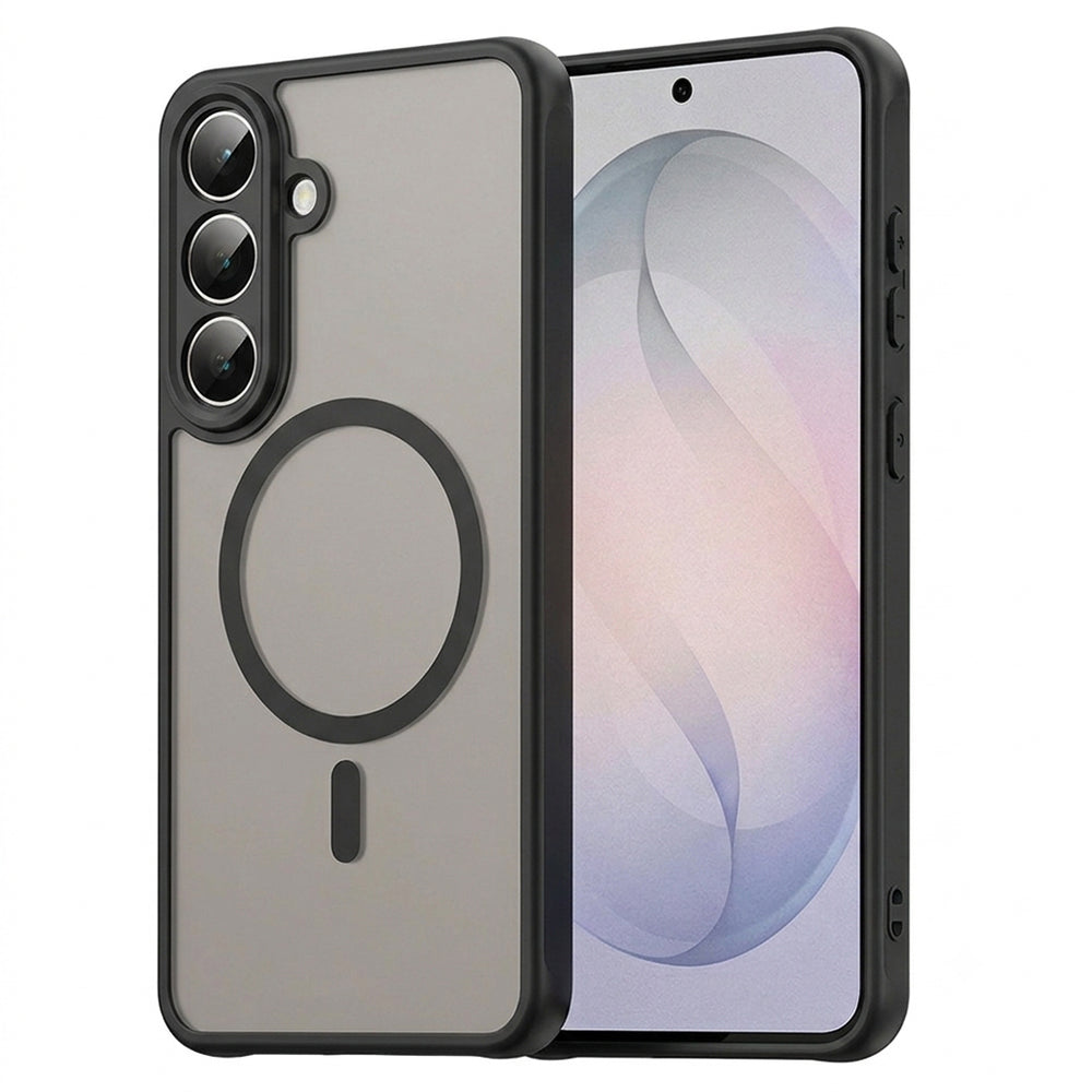 Husă Techsuit HaloFrost II MagSafe Galaxy S26 FE – Negru – imagine 4