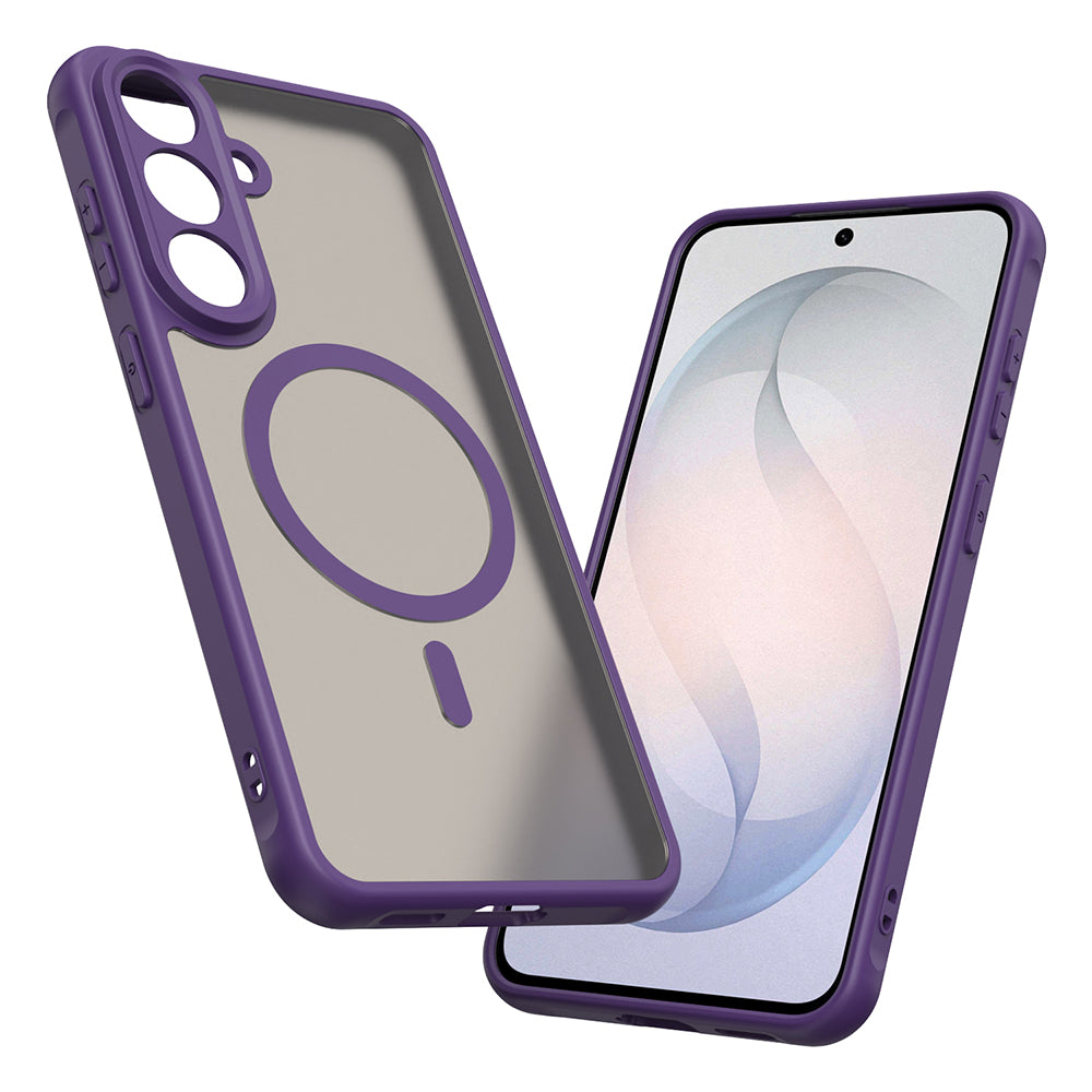 Husă Techsuit HaloFrost II MagSafe Galaxy S26 FE – Mov – imagine 3