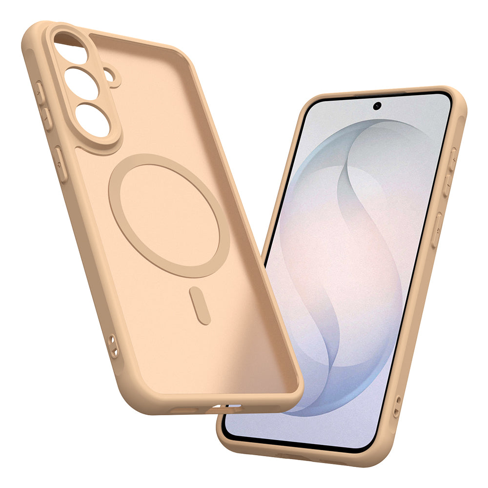 Husă Techsuit HaloFrost II MagSafe Galaxy S26 FE – Auriu – imagine 12