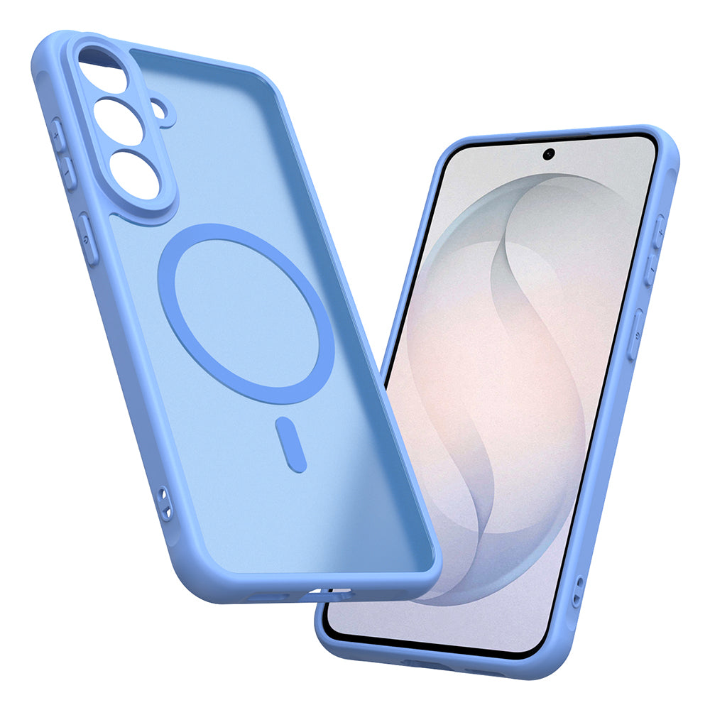 Husă Techsuit HaloFrost II MagSafe Galaxy S26 FE – Bleu – imagine 18