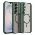 Husă Techsuit HaloFrost II MagSafe Galaxy S26 FE – Verde – imagine 8