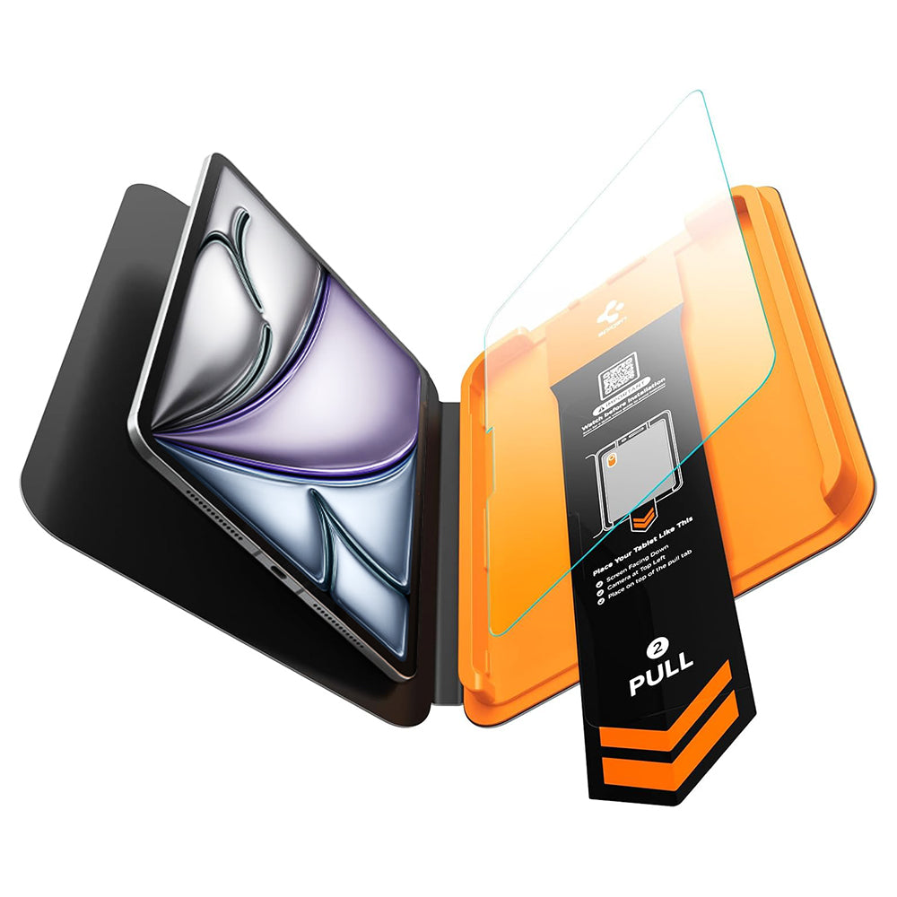 Folie sticlă Spigen AlignMaster T iPad Air 11" (M2, M3 și M4) – imagine 1