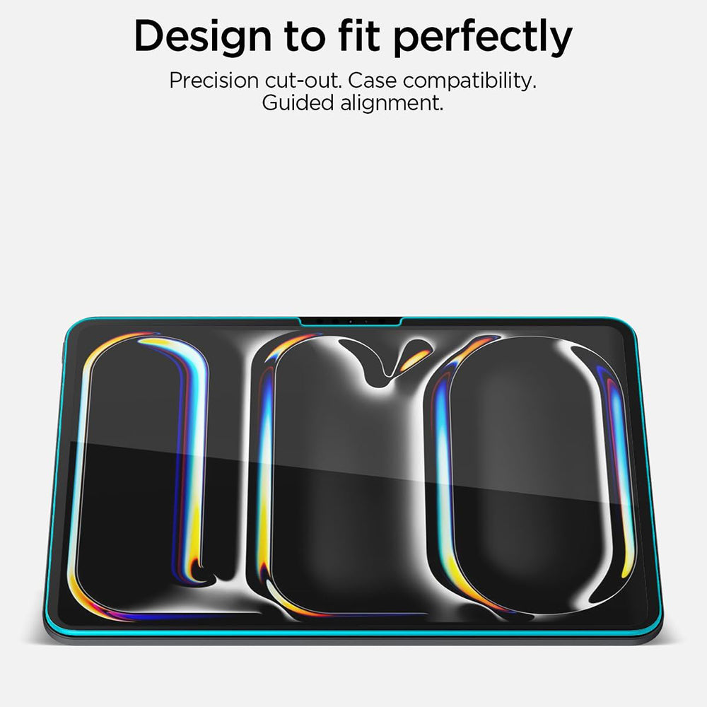 Folie sticlă Spigen AlignMaster T iPad Pro 11" (M4, 2024 și M5, 2025) – imagine 3