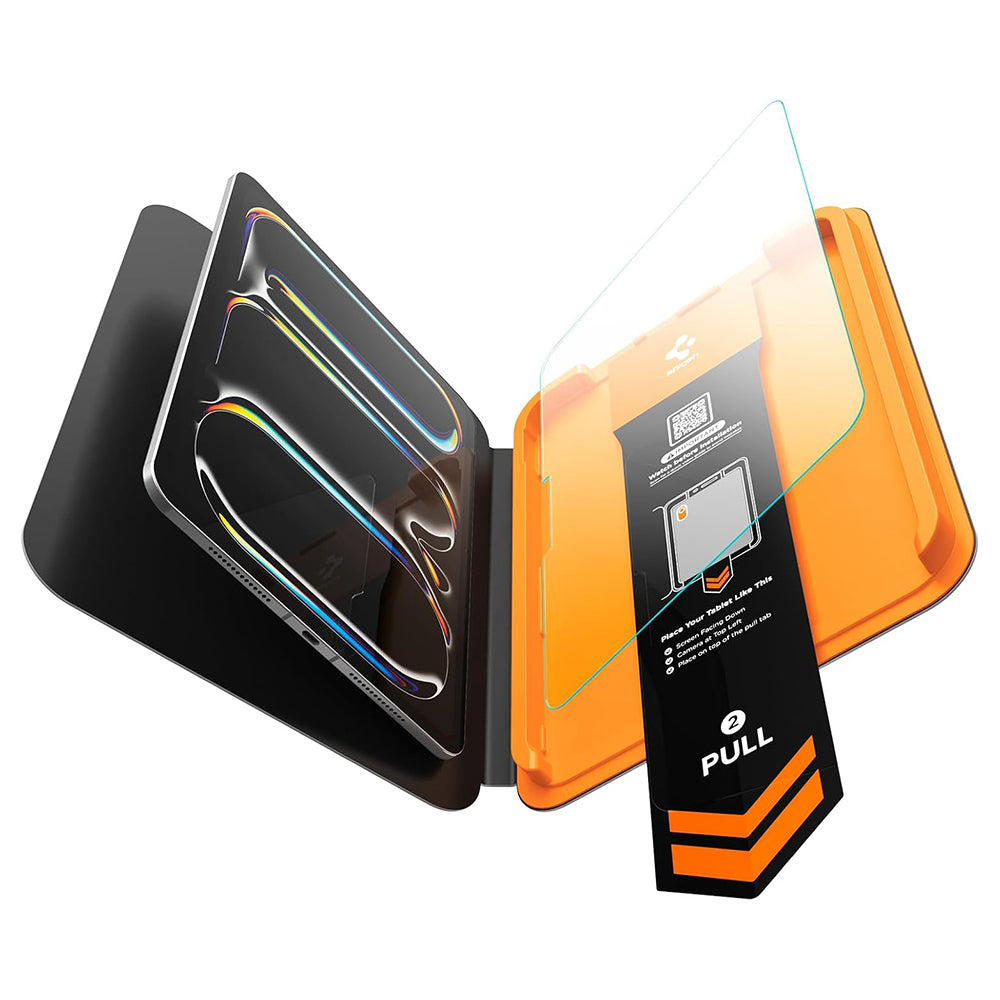 Folie sticlă Spigen AlignMaster T iPad Pro 11" (M4, 2024 și M5, 2025) – imagine 1