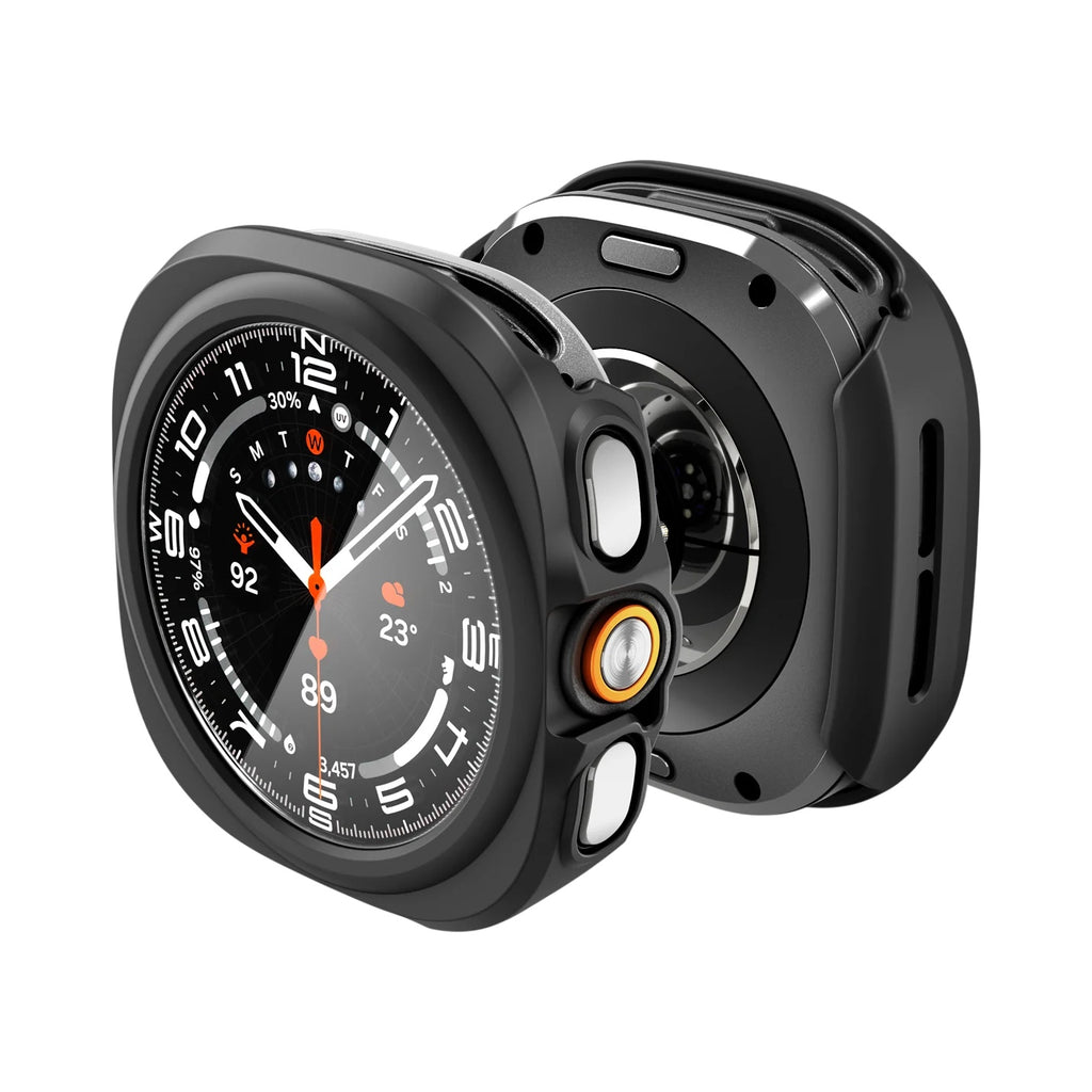 Husă Spigen Thin Fit 360 cu sticlă de protecție integrată Samsung Galaxy Watch Ultra 2 – imagine 1
