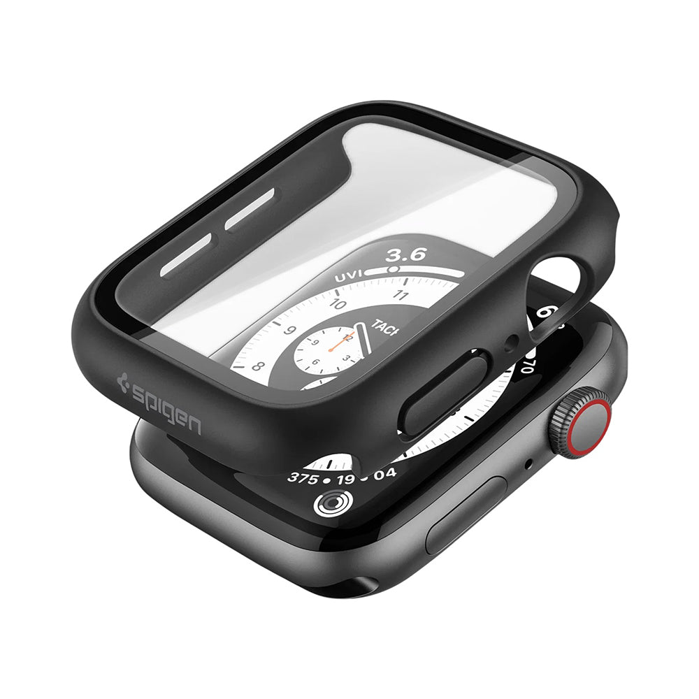 Husă Spigen Thin Fit 360 cu sticlă de protecție integrată Apple Watch SE / 6 / 5 / 4 (44 mm) – imagine 4