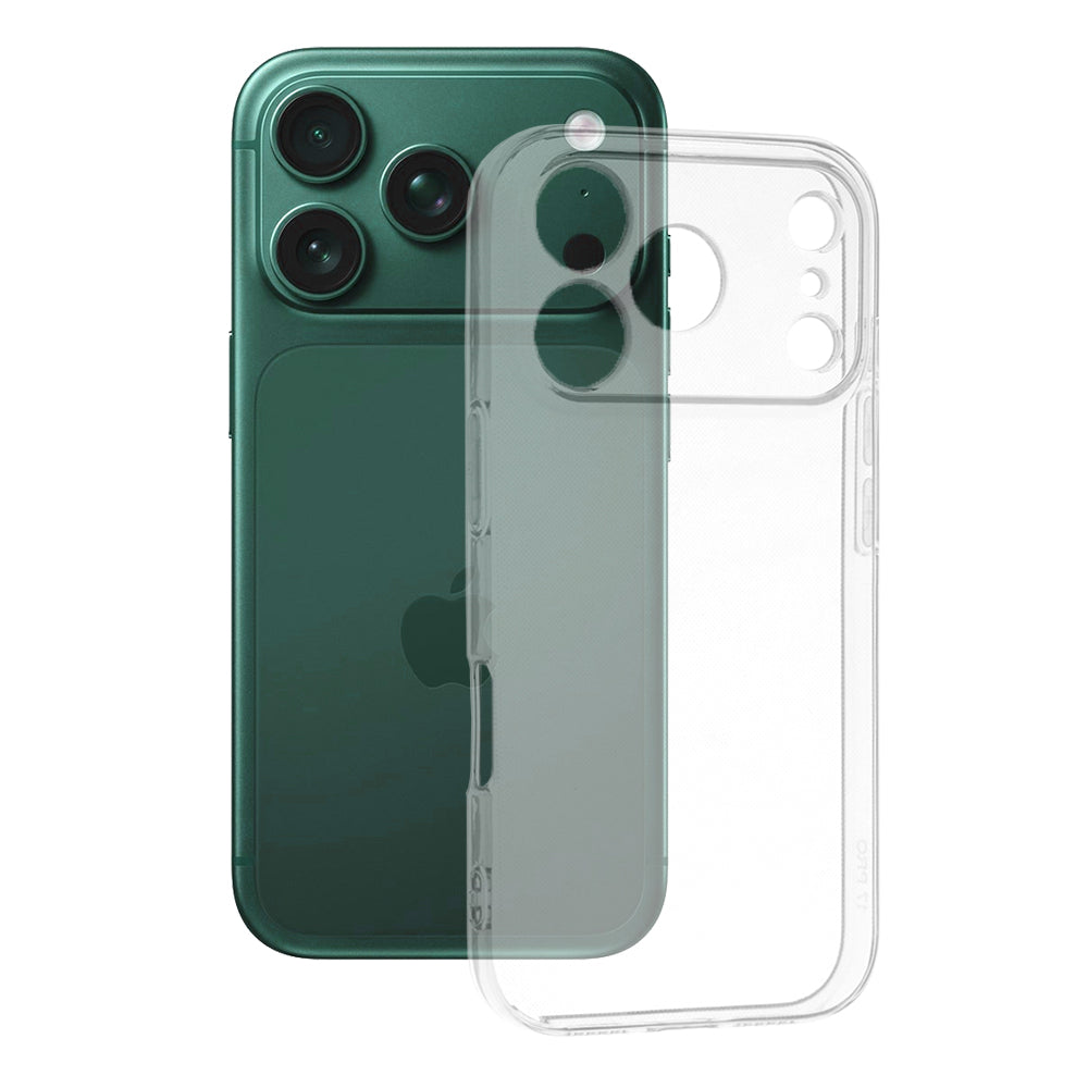 Husă transparentă Techsuit Clear Silicone iPhone 18 Pro / 17 Pro – imagine 1