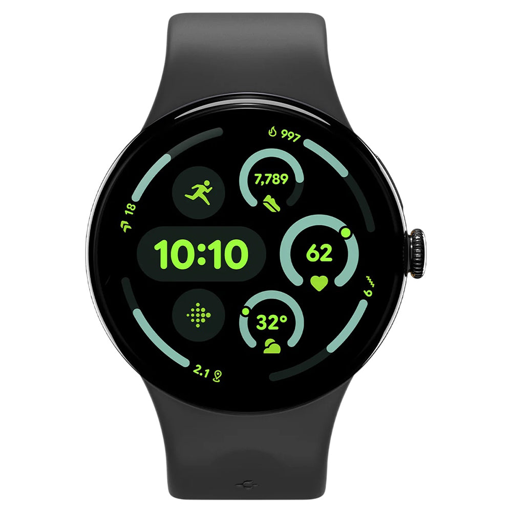 Curea din silicon Spigen Nano Pop Google Pixel Watch 5 / 4 / 3 / 2 / 1 (41 mm) – Negru (Black Sesame) – imagine 3