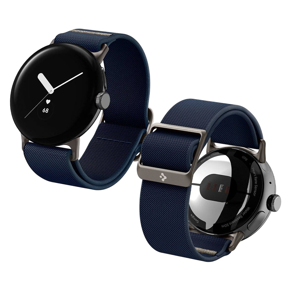 Curea textilă Spigen Lite Fit Google Pixel Watch 5 / 4 / 3 / 2 / 1 (41 mm) – Bleumarin – imagine 1