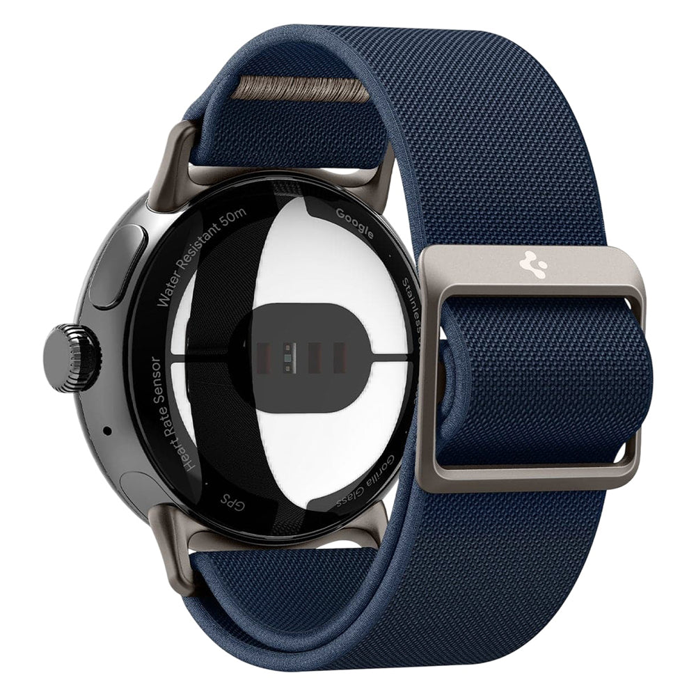 Curea textilă Spigen Lite Fit Google Pixel Watch 5 / 4 / 3 / 2 / 1 (41 mm) – Bleumarin – imagine 2