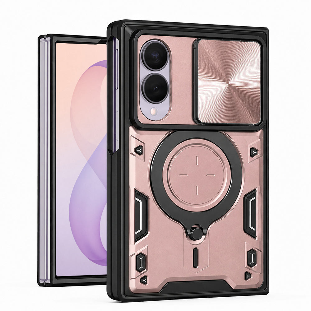 Husă Techsuit CamGuard Pro Galaxy Z Fold8 – Auriu roz – imagine 5