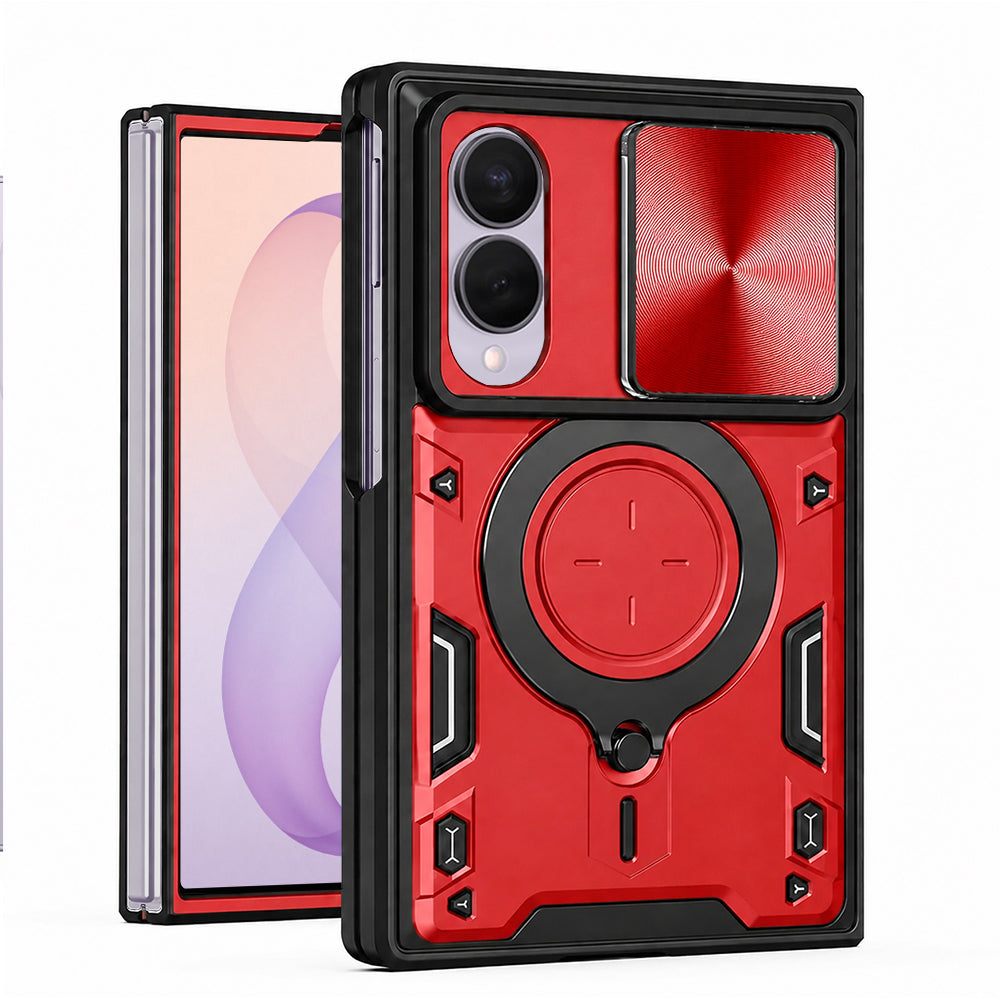 Husă Techsuit CamGuard Pro Galaxy Z Fold8 – Roșu – imagine 2