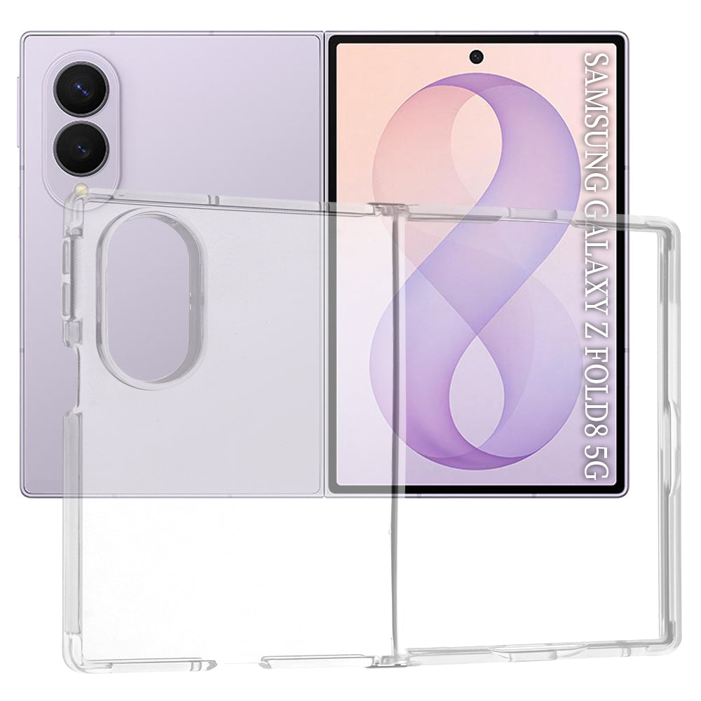 Husă transparentă Techsuit Clear Silicone Galaxy Z Fold8 – imagine 1