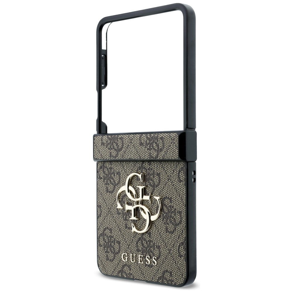 Husă Guess Samsung Galaxy Z Flip8 Hardcase 4G Big Logo, maro – imagine 3