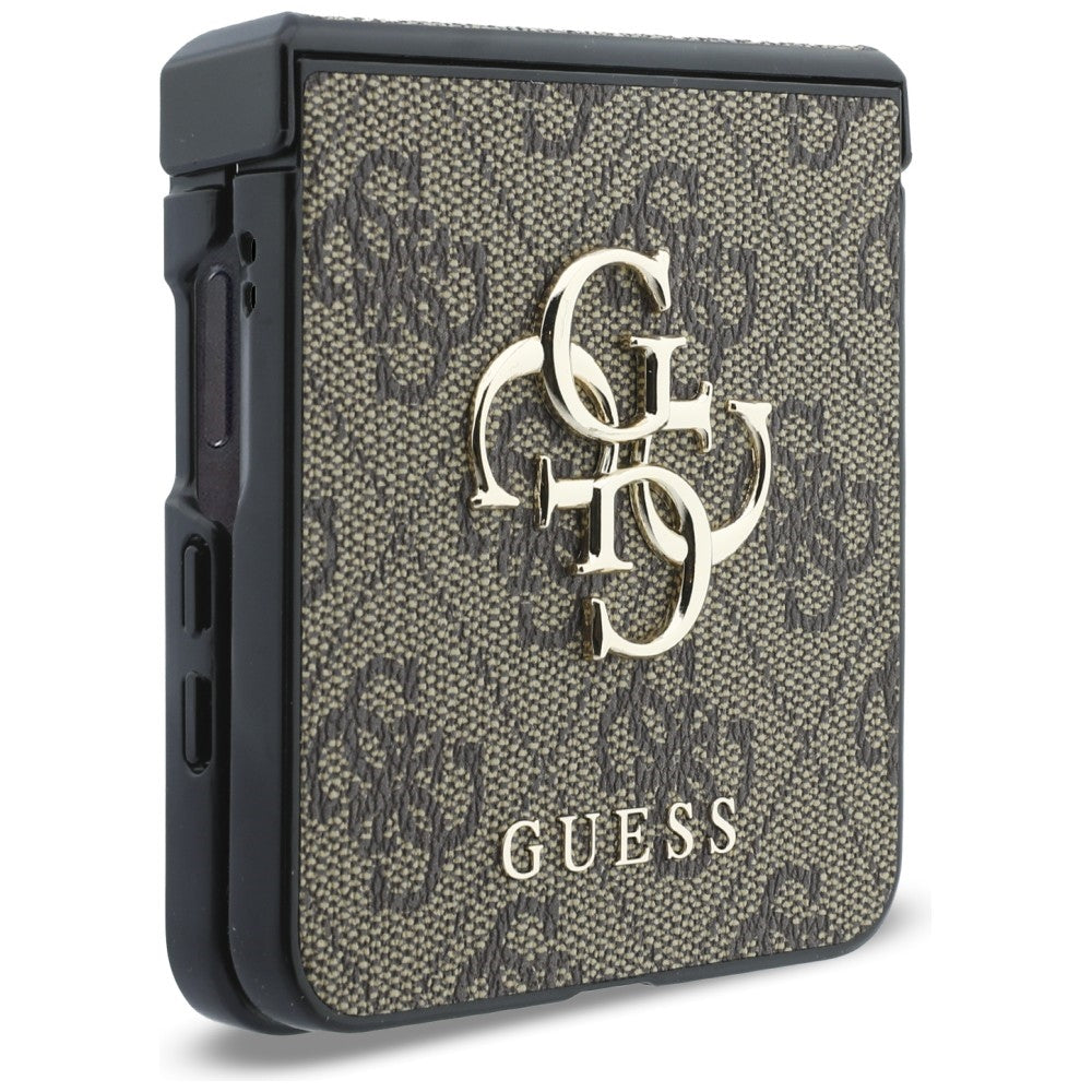 Husă Guess Samsung Galaxy Z Flip8 Hardcase 4G Big Logo, maro – imagine 1