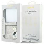 Husă Guess Samsung Galaxy Z Flip8 4G Leather Classic MagSafe, roz – imagine 7