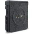 Husă Guess Samsung Galaxy Z Flip8 4G Leather Classic MagSafe, negru – imagine 1