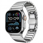 Curea Apple Watch 38 / 40  Techsuit W012, oțel inoxidabil, argintiu – imagine 1