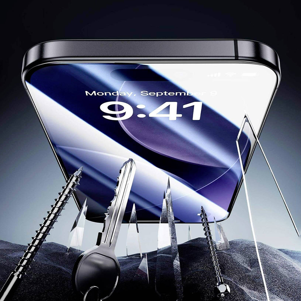 Folie sticlă ESR UltraFit Classic iPhone 18 Pro / 17 Pro, 2 buc. – imagine 4 din 4