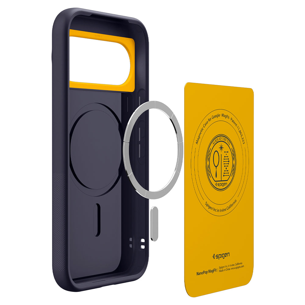 Husă Caseology Nano Pop MagFit Pixel 11 – Bleumarin (Blueberry Navy) – imagine 13