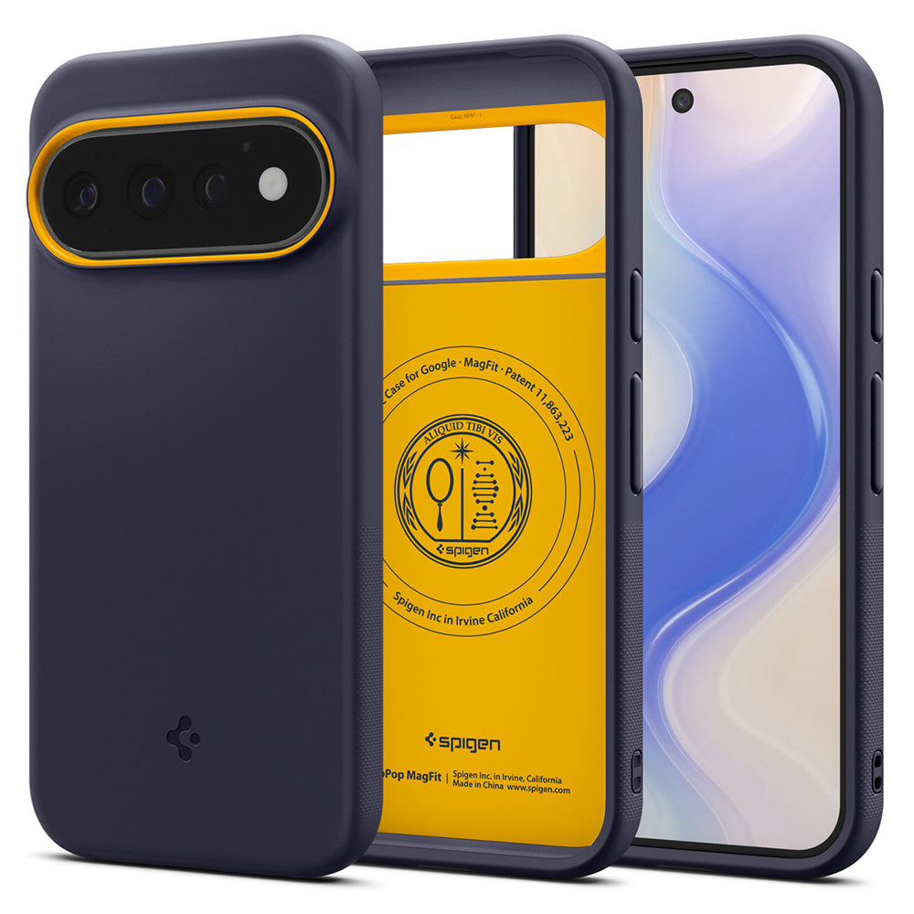 Husă Caseology Nano Pop MagFit Pixel 11 Pro – Bleumarin (Blueberry Navy) – imagine 8
