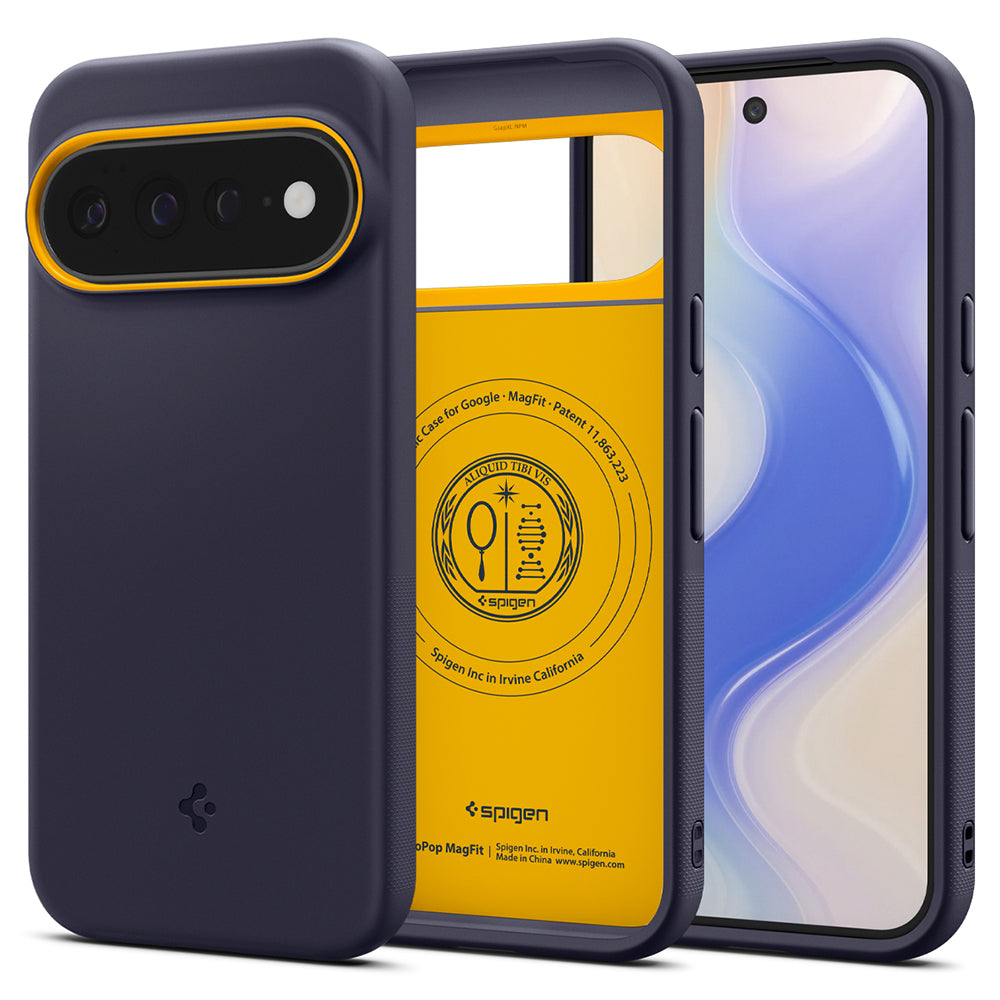 Husă Caseology Nano Pop MagFit Pixel 11 Pro XL – Bleumarin (Blueberry Navy) – imagine 8