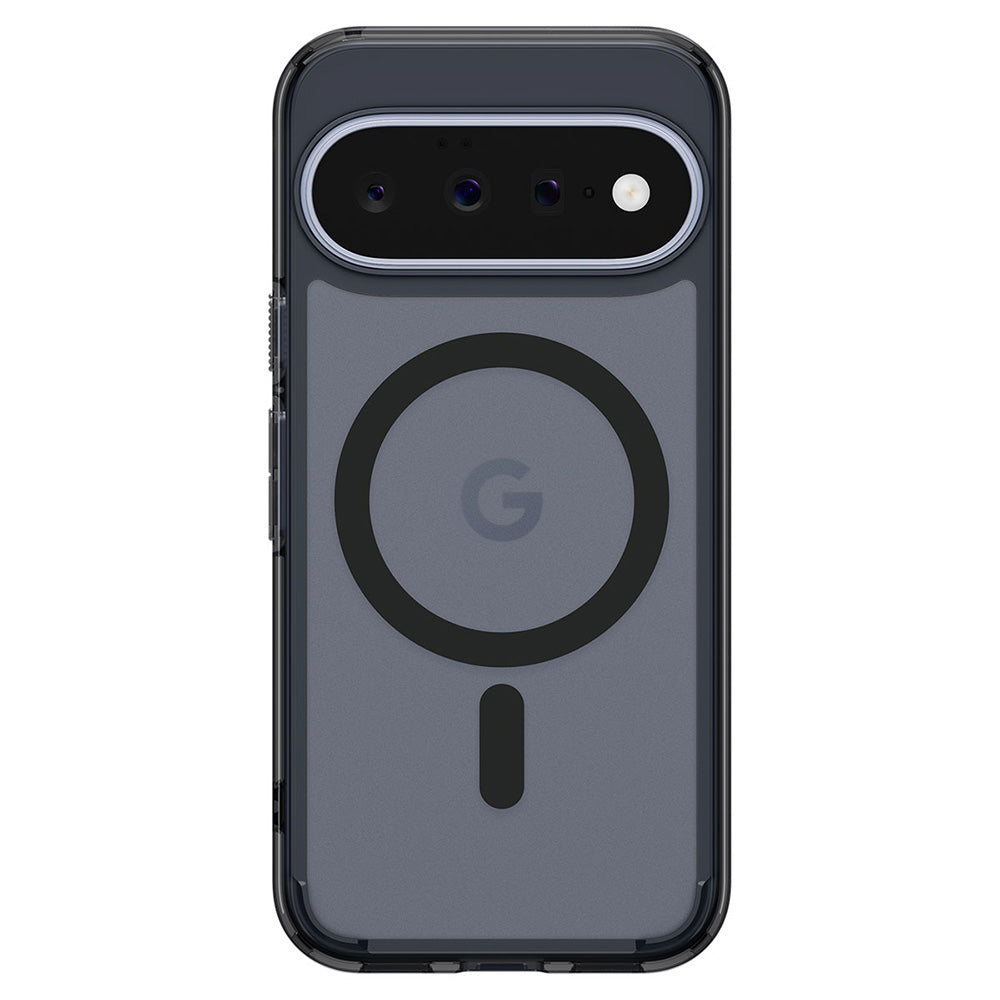 Husă Spigen Ultra Hybrid MagFit Pixel 11 – Negru mat translucid (Frost Black) – imagine 10