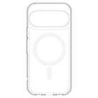 Husă Spigen Ultra Hybrid MagFit Pixel 11 – Transparent, inel alb – imagine 5