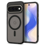 Husă Spigen Ultra Hybrid MagFit Pixel 11 Pro – Negru mat translucid (Frost Black) – imagine 9