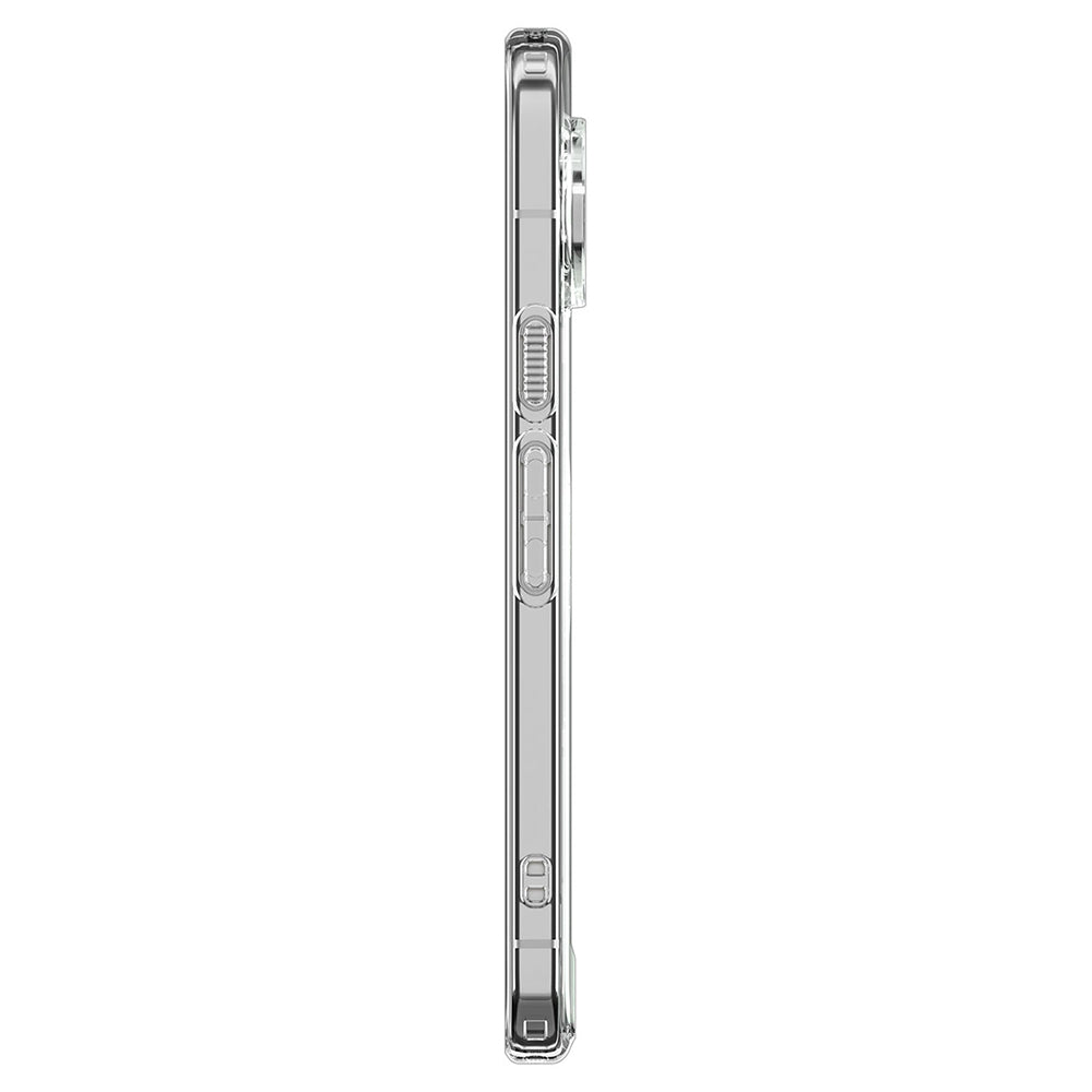 Husă Spigen Ultra Hybrid MagFit Pixel 11 Pro – Transparent, inel alb – imagine 5