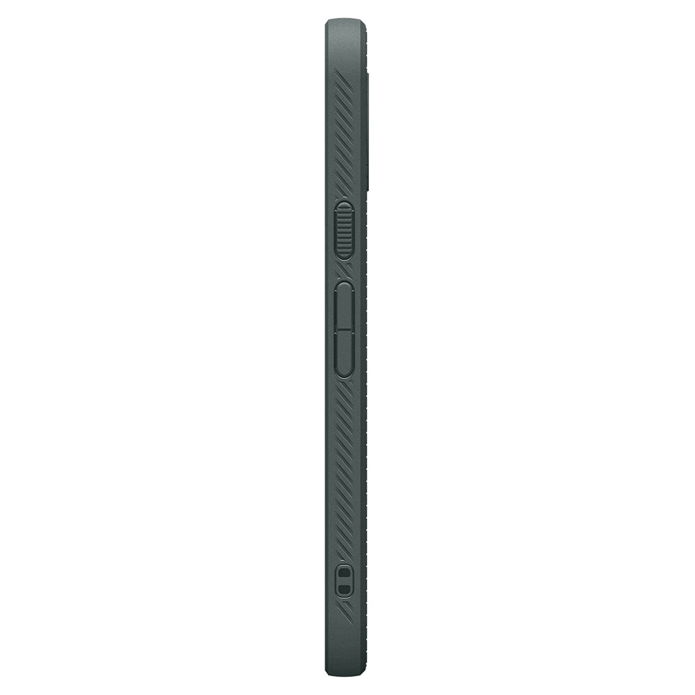 Husă Spigen Liquid Air MagFit Pixel 11 Pro – Verde închis (Abyss Green) – imagine 12